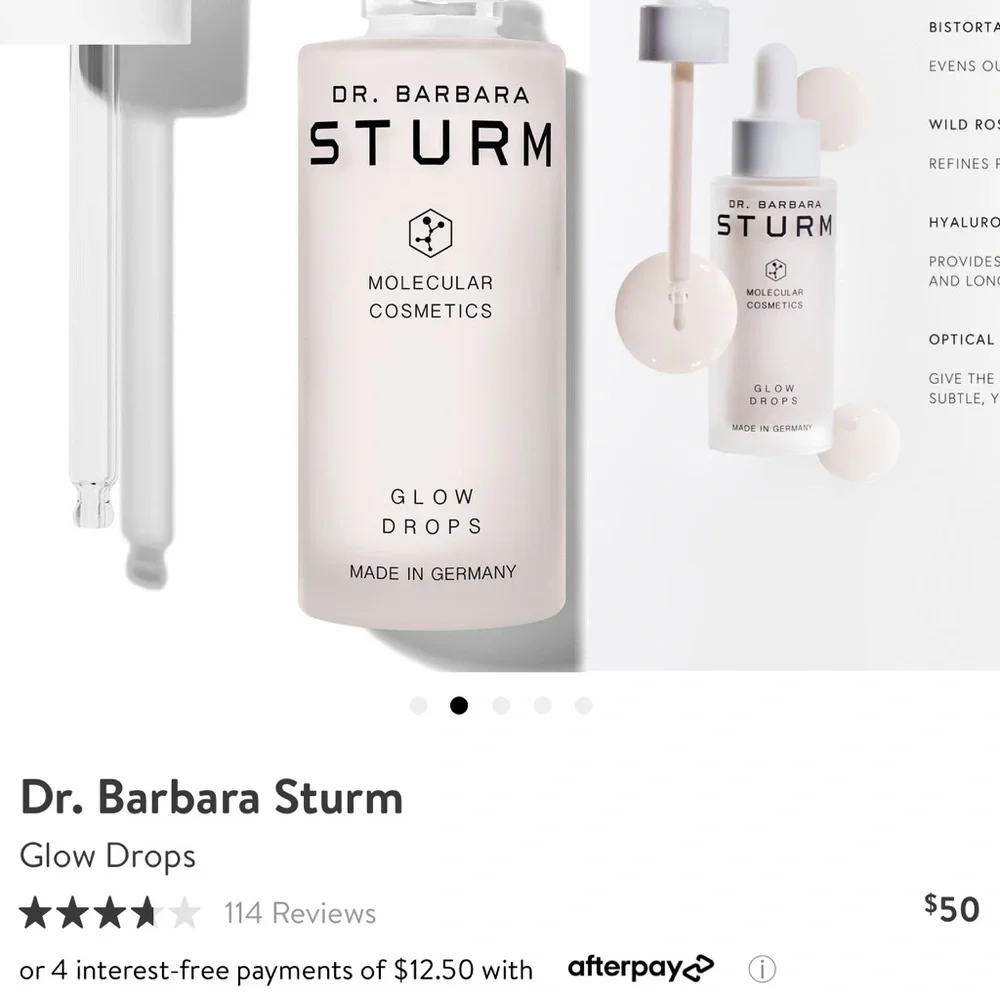 Brand NEW | Dr. Barbara Sturm Glow Drop 10ml